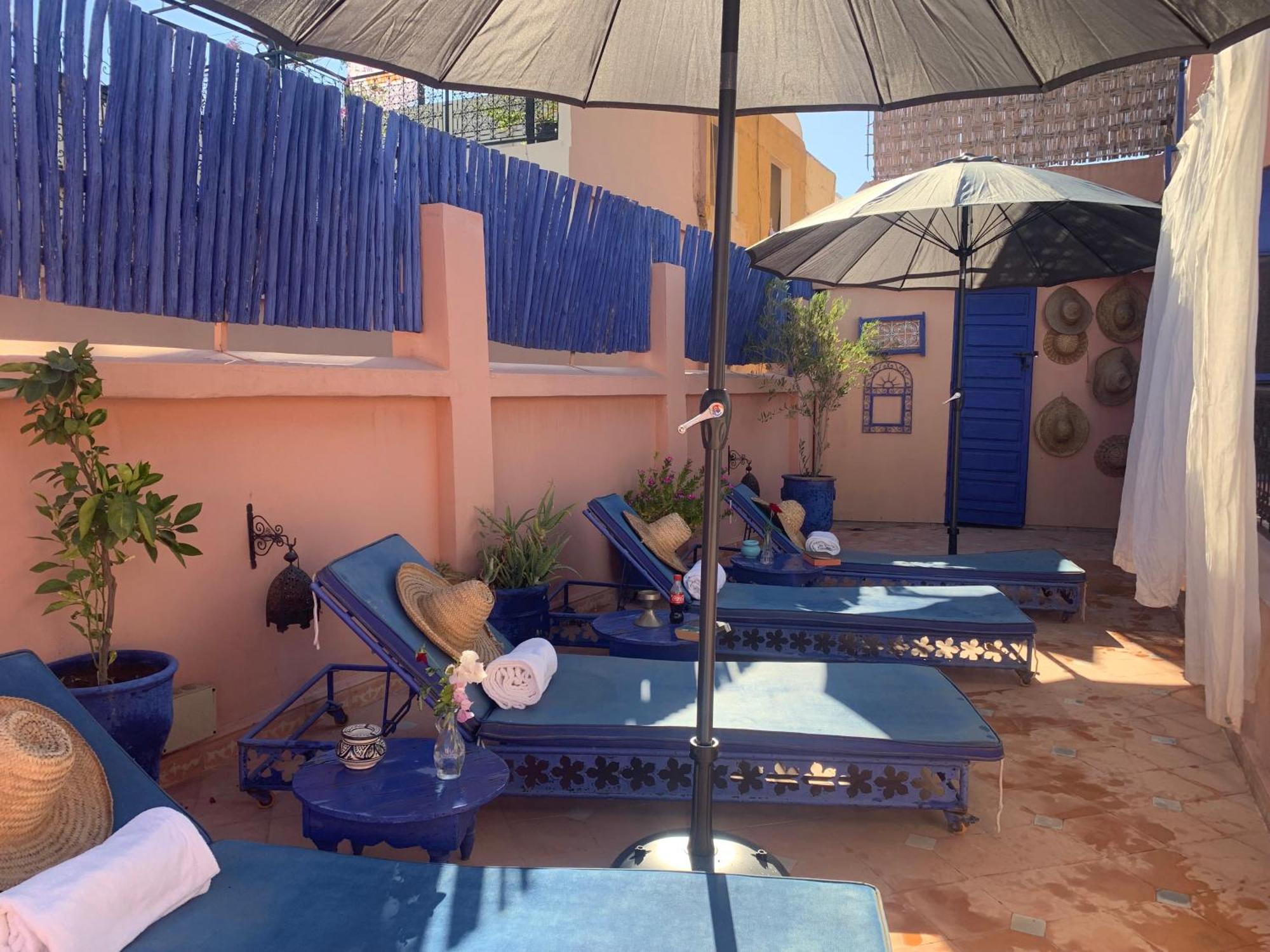 Riad Blue Berber Marakeş Dış mekan fotoğraf